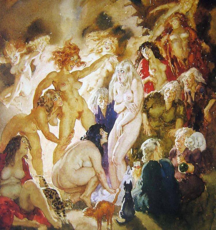 Norman Lindsay – The Virgin Scorned